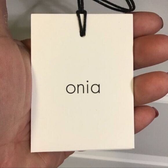 NWT Onia Clair Textured Lavender Bikini Top Size XL - Picture 5 of 6